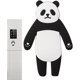 thumbnail image 4 of Gancho magnético para nevera, bonitos ganchos magnéticos para nevera, bonito soporte para llaves de oso pardo o panda, ganchos flexibles multiusos para guantes, llaves, baño, 4 of 5