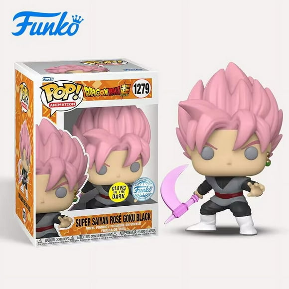 Funko POP Animation Dragon Ball Super Sitan Rose Goku Black #1279 Vinyl Figure Dolls Action Figure Toys Collectible Dolls Gifts