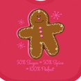 thumbnail image 4 of Inktastic Sugar & Spice Gingerbread Girls Baby Bib, 4 of 4