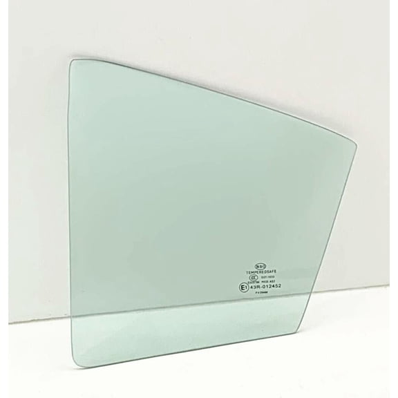 Driver Left Side Rear Vent Window Vent Glass Compatible with Subaru WRX 2015-2020 / Impreza 2012-2016 4 Door Sedan Models