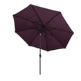 thumbnail image 3 of Pemberly Row 11' Black Patio Umbrella in Pacifica Purple, 3 of 8