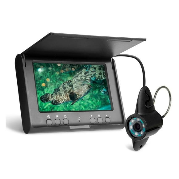 Cable Portable Underwater Fish Finder LED Fishing Camera Fixed 720P Monitor IP68 for Fishing ,Easy to Use