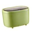 thumbnail image 4 of Cubo de basura para encimera perfecl con tapa soporte ajustable para teléfono móvil verde, 4 of 8