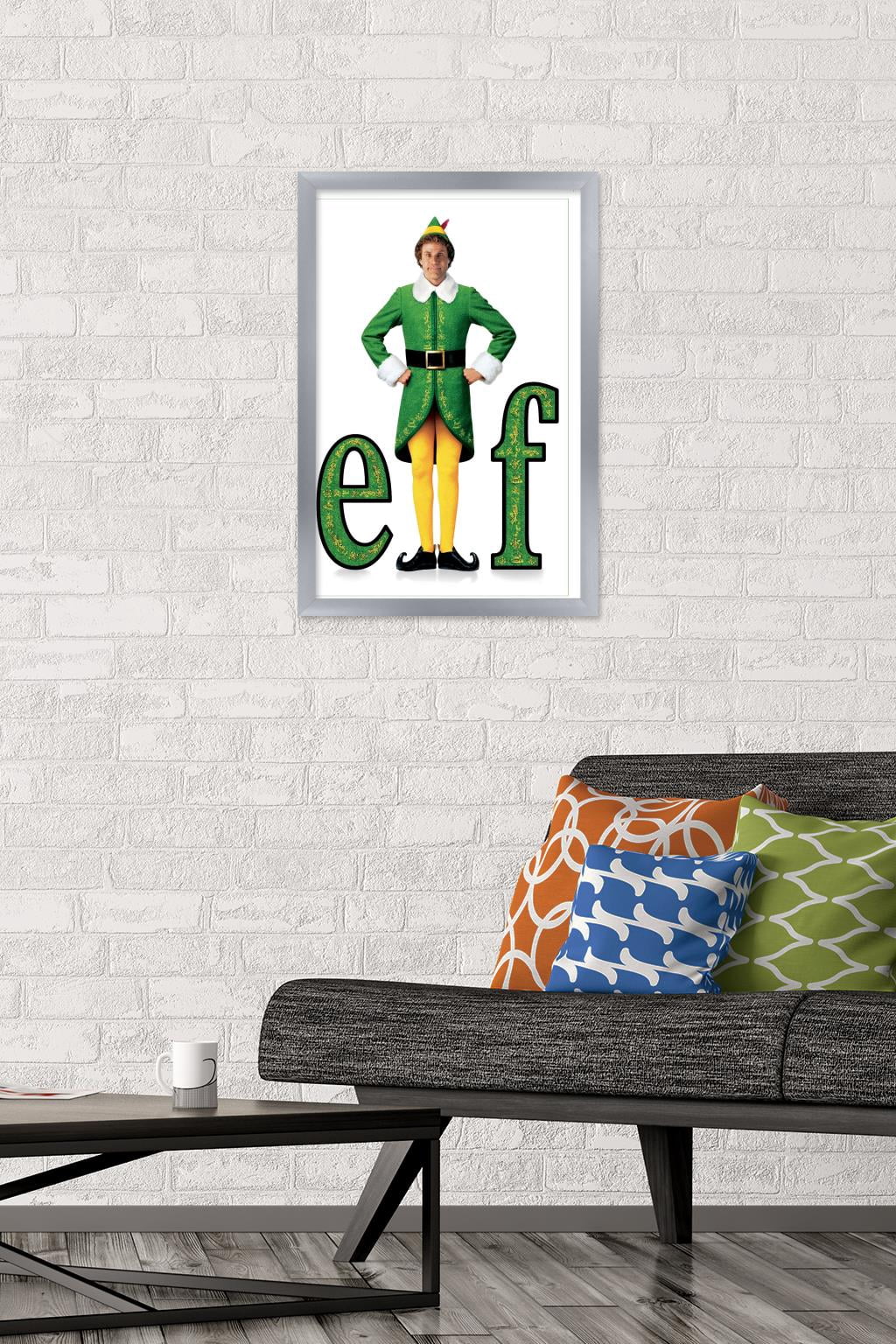 Elf - One Sheet Wall Poster, 14.725" x 22.375" Framed