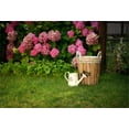 thumbnail image 2 of BSDHOME 7x5t Photography Backdrop Spring Ric Coutyard Blooming Flowers Wood Bucket Watering Can Green Grass Meadow Nature Photo Background Backdrops, 2 of 4