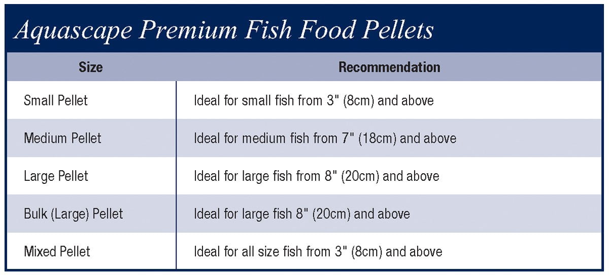 Aquascape Premium Cold Water Fish Food Pellets for Large Koi and Pond Fish, Large Pellet, 4.4 Pounds