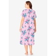 thumbnail image 2 of Only Necessities Plus Size Short Pintuck Knit Gown, 2 of 6