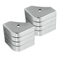 thumbnail image 2 of 2 Pieces Pontoon Corner Caps Aluminum Deck Bumper Heavy Duty for Boat Dock Marina Protection, 2 of 8