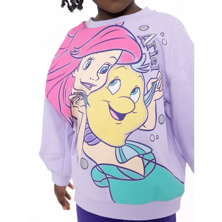 Disney popular Princess Torrid Plus 3 Teal Ariel Little Mermaid Ocean Graphic Sweater