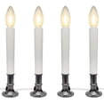 thumbnail image 1 of Velas Eléctricas de Ventana Navideñas Doratale Paquete de 4 120V con Sensor, 1 of 7
