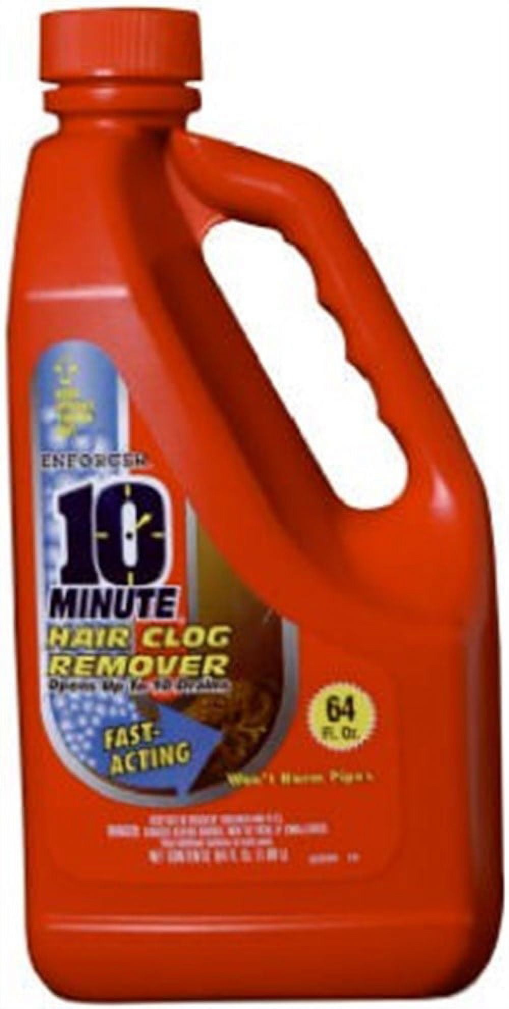 Zep 10 Minute Hair Clog Remover Gel Drain Cleaner 128 oz - Ace