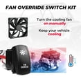thumbnail image 2 of Kit de interruptores de anulación de ventilador ATV/UTV KEMIMOTO Polaris RZR Ranger, 2 of 7