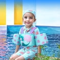 thumbnail image 5 of Gogokids Kids Swim Vest, Toddler Swim Vest, Toddler Floaties Arm Wings Life Jacket Vest Training Swimsuit with Adjustable Security Buckle for Boys Girls, 2-6 Years Old, 20-50lbs, 5 of 7