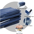 thumbnail image 4 of Waterproof Outdoor Rug 9x12 Reversible Plastic Straw Rug Patio Rug Large Outdoor Mat Outdoor Patio Rug for RV Camping Backyard Deck Picnic Balcony Beach, 4 of 6
