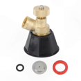thumbnail image 1 of High-Pressure Windproof Fine Mist Nozzle for Agriculture with G3/8 Female Thread and Protective Cover, 1 of 5