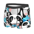 thumbnail image 2 of Bingfone Panda Cute Pink Hearts Men'S Underwear - Casual Stretch Boxer Briefs-Xx-Large, 2 of 9