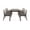 Gray/Dark Gray, variant on GDF Studio Karina Outdoor Acacia Wood 7 Piece Dining Set with Cushion, Gray and Dark Gray