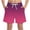 Hot Pink, variant on QNANSPI Boys Swim Trunks, Beach Swimwear for Kids, 4-15 Years Youth Boys Solid Color Swim Trunks Fast-Drying with Side Pockets Elastic Waist for Beach Vacation Surfing Pool Daily Wear
