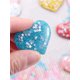thumbnail image 5 of Localizador Bordado Diamantes DIY 6 Uds. Herramientas Acrílicas en Forma Corazón, 5 of 9