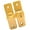 Rich gold, variant on lanema Sturdy Aluminum Alloy Door Bolt Lock Latches for Sliding Door Home Security