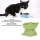 thumbnail image 3 of Cuenco De Comida Para Gatos, Cuencos Elevados Inclinados De Plástico Para Gatos, Cuenco Elevado Para Mascotas Para Perros Pequeños, Gatos Con Cara Gorda, Gatitos, Protege La, 3 of 8