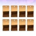 thumbnail image 3 of UEETEK 50PCS Copper Sheet DIY Craft Pieces for Jewelry Makers in and Bracelet Designs, 3 of 6