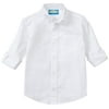 Classroom School Uniforms Adult Long Sleeve Oxford Shirt 57674, 3XL, White