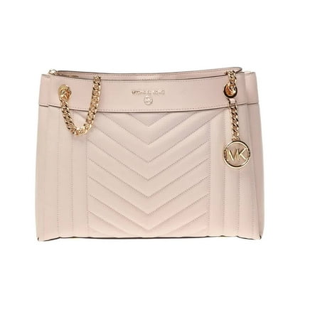 Michael Kors Susan Ladies Medium Soft Pink Leather Shoulder Bag 30H9GUSL2T187