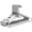 Gray, variant on DEILSY White Plastic Hangers for Clothes with Hook for Scarves and Belts - Pack of 10 White Hangers