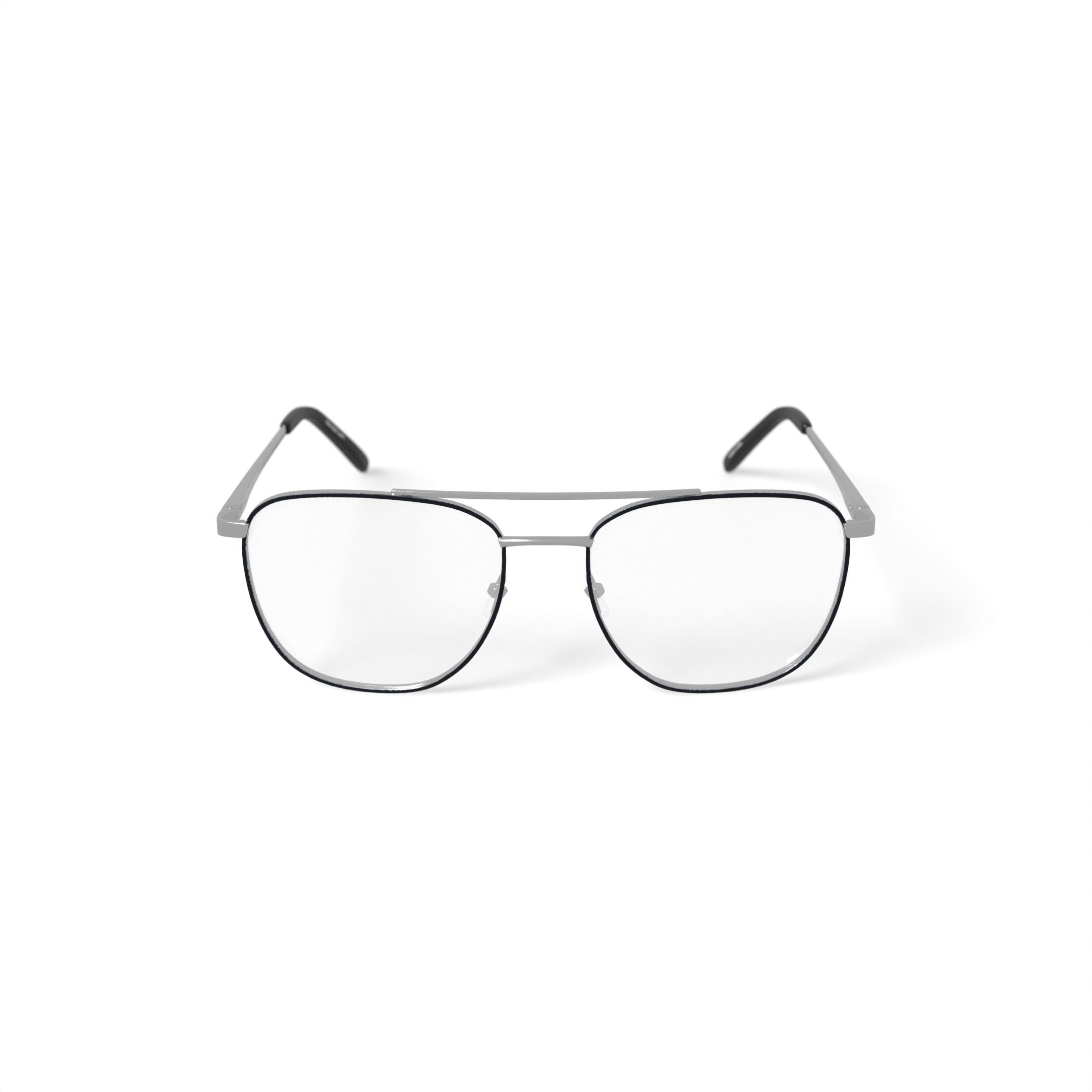 Bio Eyes Men's BE145 Mangrove Aviator Prescription Eyeglasses with Case, Black Gold