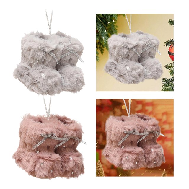 2 uds., botas, medias colgantes, colección decorativa, accesorios para fotos, accesorios para el hogar, boda, vacaciones, mochila, coche Macarena Colgante de botas