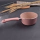 thumbnail image 1 of Bonita olla de leche rosa, olla de aluminio azul y verde, olla para sopa de 12 cm, 14 cm y 16 cm, utensilios de cocina para niños hechos a mano, 1 of 5