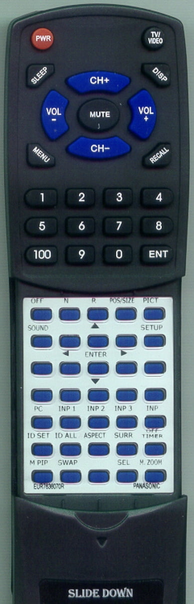 New N2QAYB000100 Remote for Panasonic TV TH-42PZ700U TH42PZ700UA