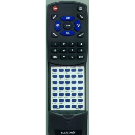 Replacement Remote for PANASONIC RTEUR7636070R EUR7636070R TH65PF9UK TH50PHD7UK TH65PF10UK TH50PHD8UK TH103PF9UK TH42PZ700U TH42PH9XK TH50PF