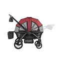 Monbebe Everyday Outings Wagon Stroller, Cardinal Red, Toddler, Unisex