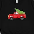 thumbnail image 3 of Inktastic Christmas Vintage Truck with Christmas Tree Toddler Sweatshirt, 3 of 4