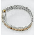 thumbnail image 3 of 28mm Montres Carlo Women Luxury Fashion Stones Quartz Dress Bracelet Watch Wrist (Two-Tone), 3 of 4