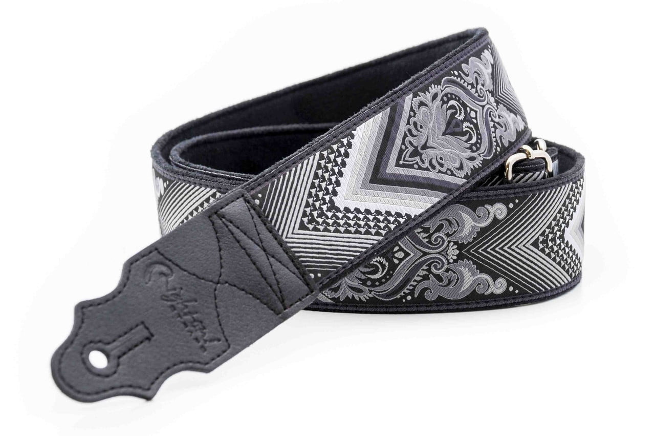 RightOn! Straps Standard Plus Arrow Guitar Strap BLACK