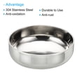 thumbnail image 4 of Pipe End Cap,1Pcs 304 Stainless Steel Tube End Cap Round Fitting Cap 85mm(3.35")ID Polished Weld Pipe Cover, 4 of 5