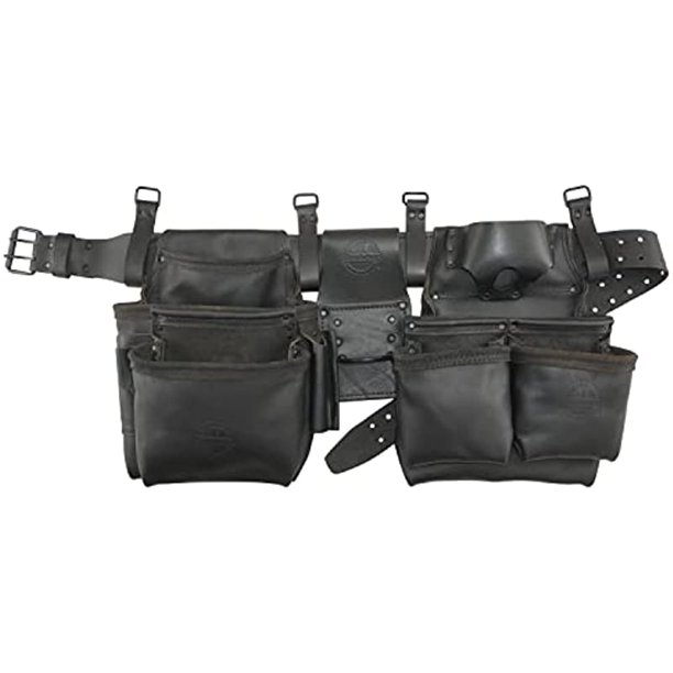 Graintex OD2222 10 Pocket Framers Tool Belt Premium Oil Tanned
