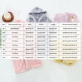 thumbnail image 3 of Gibobby Kids Thick Coral Fleece Bathrobe,Warm Cozy Hooded Robe with Adjustable Belt,Cute Print,for Boys Girls 2-12T for Autumn Winter Cold Weather Kids Toddler Pajamas,Yellow,Size 6-7T, 3 of 6