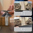 thumbnail image 6 of Arc Bending Integrated Router Bit R18/R30 1/2-Inch Shank Woodworking Router Bit For Professional Woodworking Milling Cutter R30 Smile Home, 6 of 8
