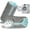 Gray 2Pcs, variant on Shoe Washing Machine Bag Laundry Shoe Bag for Washer and Dryer Reusable 2pc Shoe Cleaning Bags for Sneakers 360° Deep Cleaning Machine for All Shoes Types With Self-locking Zipper