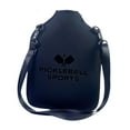 thumbnail image 3 of Protector de bolsa de paleta de Pickleball, accesorio de Pickleball, bolso cruzado de Pickleball Negro, 3 of 8