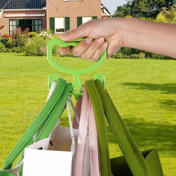 TOP! Portable Bag Grip Grocery Carrier Shopping Holder Clips Handle for