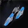thumbnail image 2 of Vajilla para acampar Toystoory utensilios de cocina desmontables acero inoxidable azul, 2 of 6