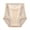 #1_Khaki, variant on Women's Lace Shapewear Panties 2025 High Waisted Full Coverage Breathable Boyshorts Seamless Tummy Tuck Underwear No Show Lightweight Daily Sculpting