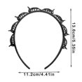 thumbnail image 2 of 4 Pieces Hair Twister Headbands,bangs Hairstyle Hairpin,twist Clip Headband,hairband Headband Hair Holder,diy Hairbands With Clips For Women,kids,men, 2 of 5