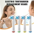 thumbnail image 3 of Unique Bargains Professional Electric Toothbrush Replacement Heads White Gentle Clean Nylon Bristles White 8, 3 of 7