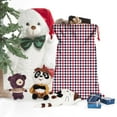thumbnail image 5 of Christmas Sack – 28" X 20" Canvas Gift Bag with Drawstring, Full Print Polyester Santa Sack, Durable Reusable Xmas Gift Bag for Holiday, Party & Storage, 5 of 5